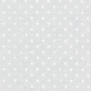 Robert Kaufman Light As Air Stars White Fabric