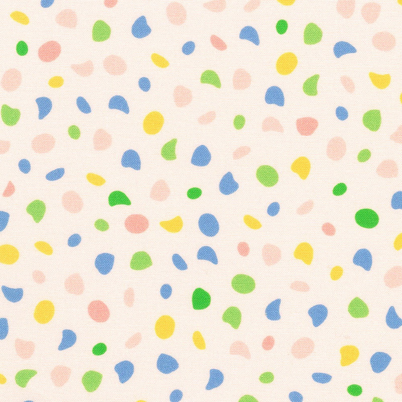 Robert Kaufman Little Safari Baby Pink Spots Fabric