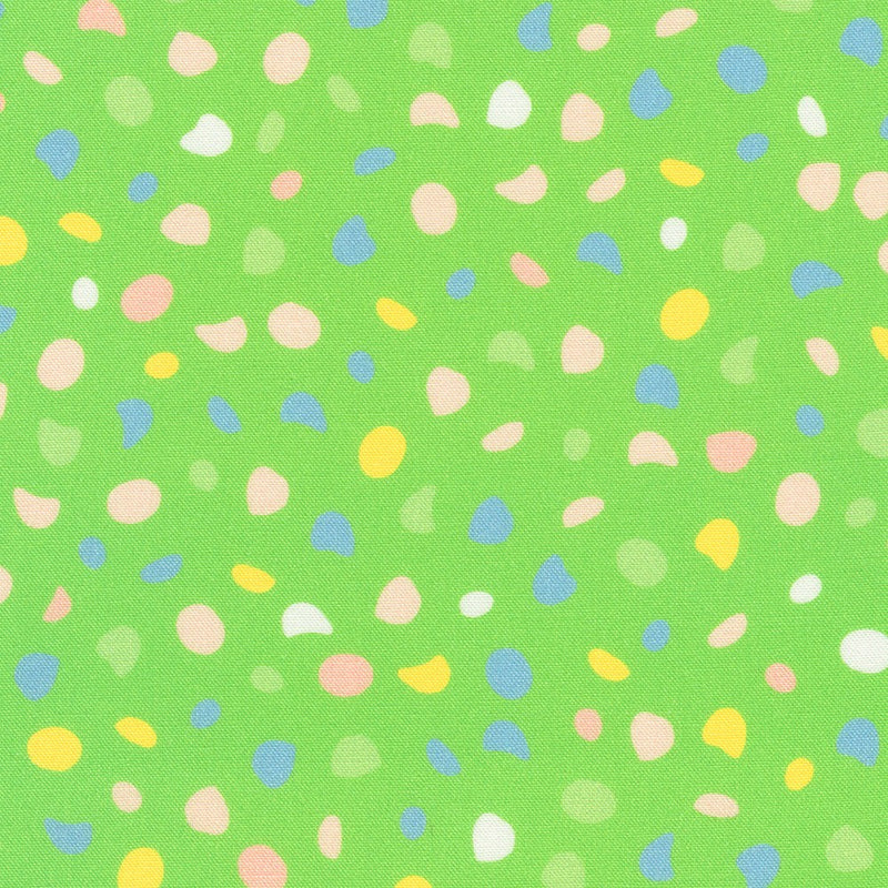 Robert Kaufman Little Safari Grass Spots Fabric