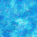 Robert Kaufman Phantasma Hexagons Pool Fabric