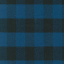 Robert Kaufman Mammoth Check Blue Flannel Fabric