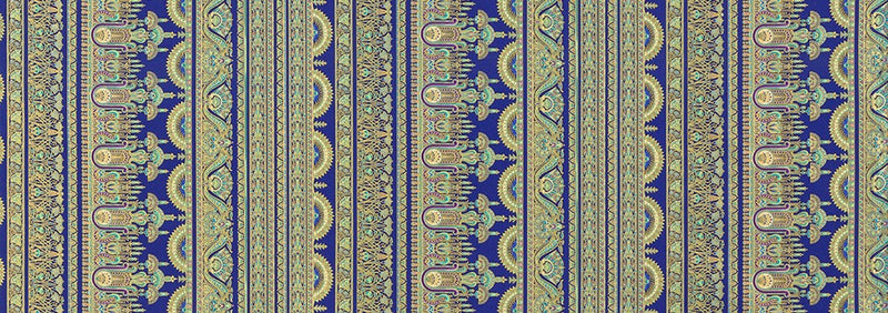 Robert Kaufman Ancient Beauty Royal Fabric