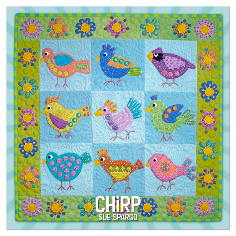 Sue Spargo Chirp Pattern