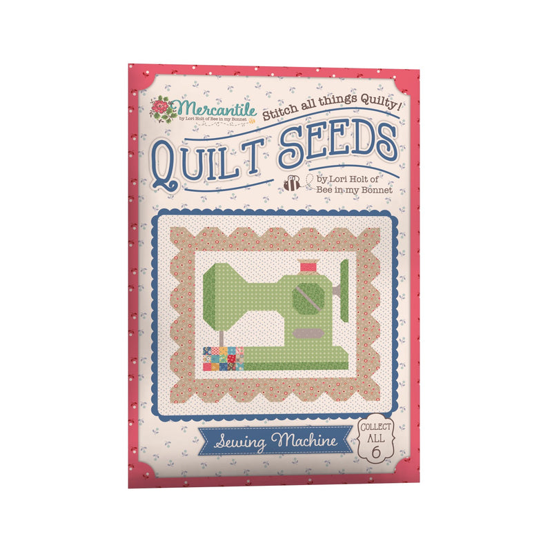 Mercantile Sewing Machine Quilt Seeds Pattern