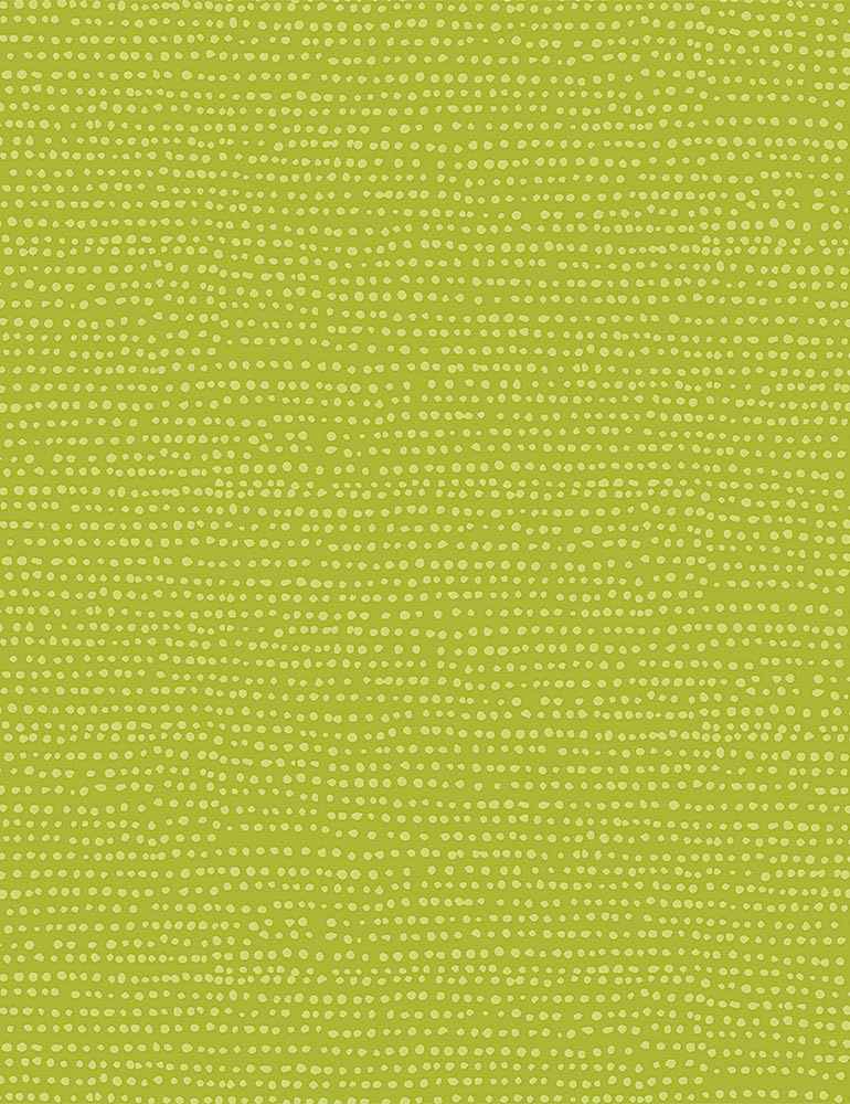 Dear Stella Sweet Purrenials Moonscape Chartreuse Fabric