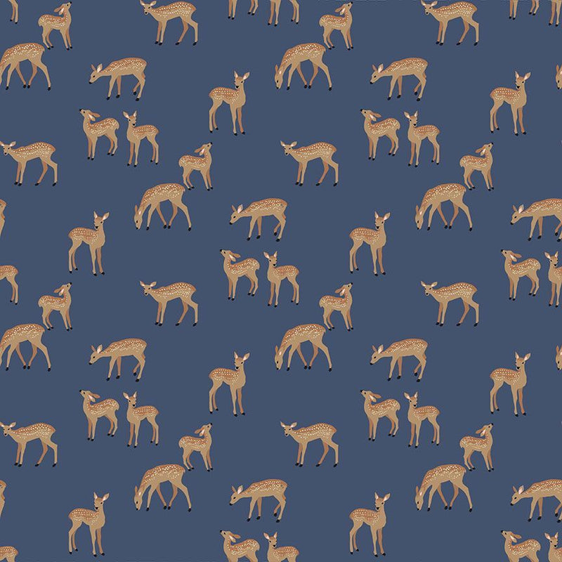 Dear Stella Forest Fable Fawn Patriot Fabric