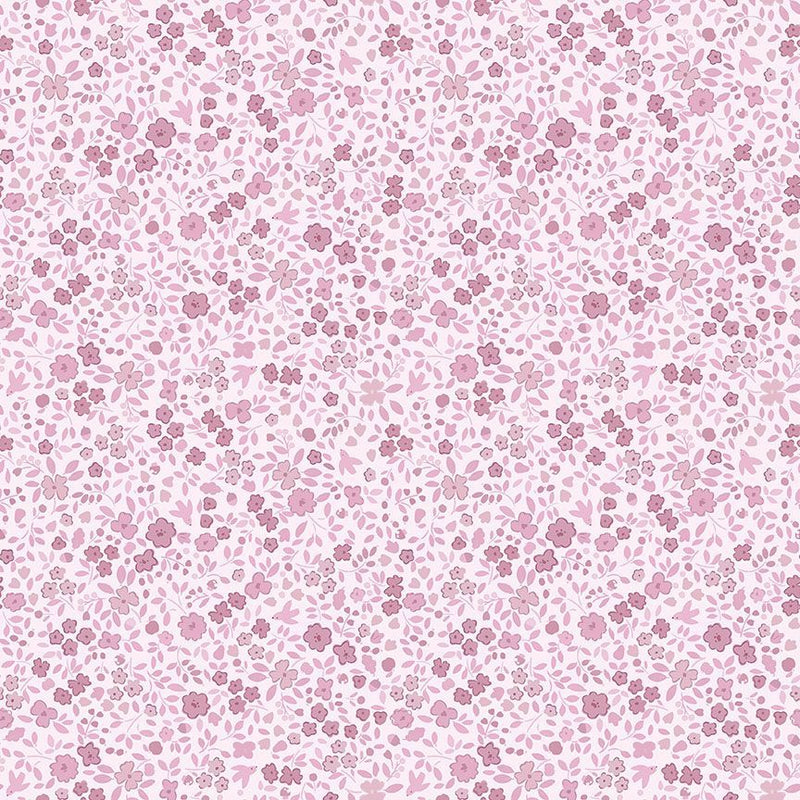 Dear Stella Forest Fable Floral Haze Lilac Fabric