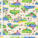 Dear Stella Game Over Sand Fabric