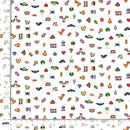 Dear Stella Game Over Level Up White Fabric