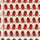 Dear Stella Furruit Platter Berry Nice Blush Fabric