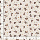 Dear Stella Count On Me Prickly Taupe Fabric