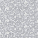 Dear Stella ABC's Of Love Woodland Wanders Steel Fabric