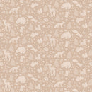 Dear Stella ABC's Of Love Woodland Wanders Tan Fabric