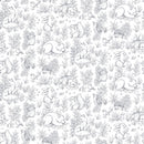 Dear Stella ABC's Of Love Forest Whispers Iron Fabric