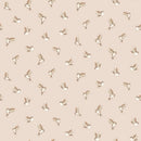 Dear Stella ABC's Of Love Just Wing It Praline Fabric