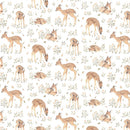 Dear Stella ABC's Of Love Gentle Hero White Fabric