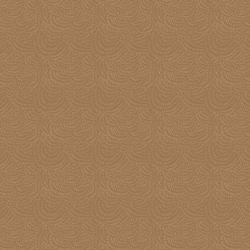 Dear Stella Crimp Mocha Fabric