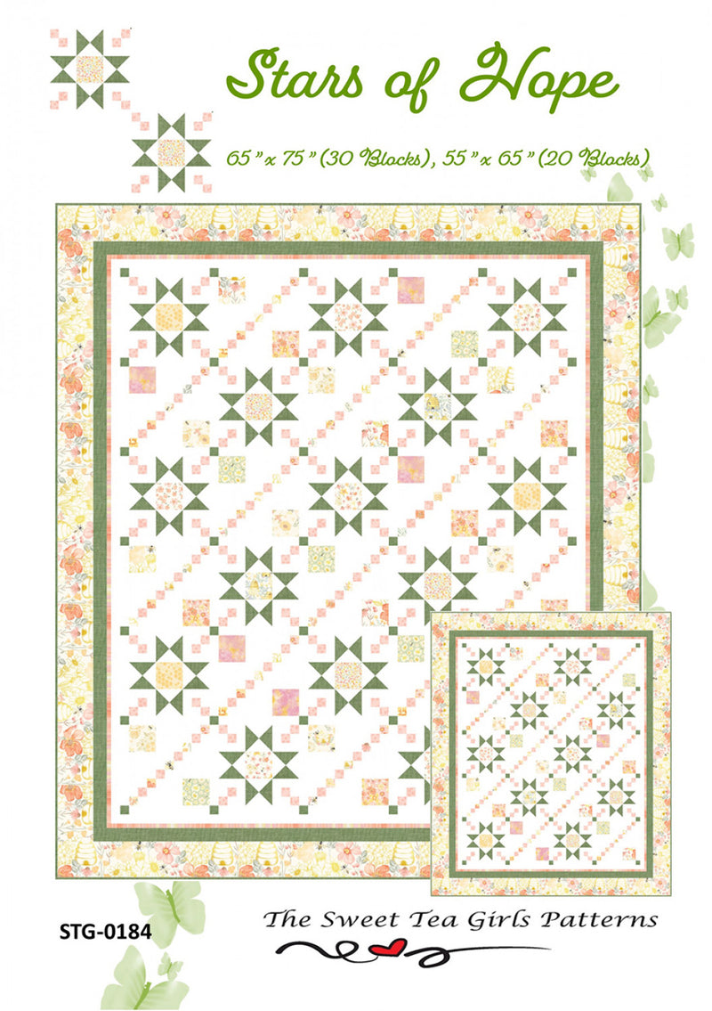 Sweet Tea Girls Stars Of Hope Quilt Pattern