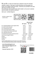 Sweet Tea Girls X's And O's Quilt Pattern