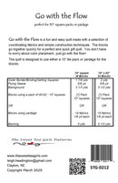 Sweet Tea Girls Go With The Flow Quilt Pattern