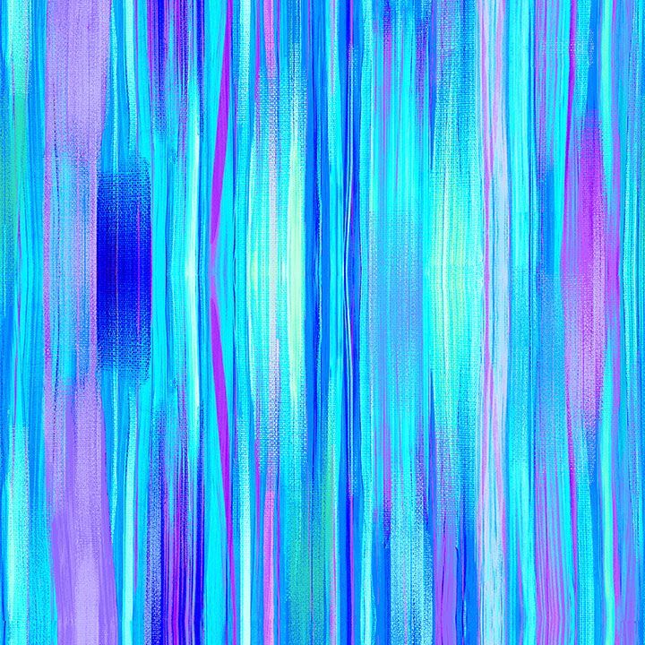 Timeless Treasures Bellagio Bright Stripes Blue Fabric