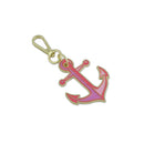 Tula Pink Floral Reef Anchors Aweigh Coralline Bag Charm