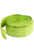 ByAnnie Fold Over Elastic 2YD Roll Apple Green