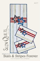 Stars And Stripes Forever Runner And Placemat Pattern By Suzn Quilts