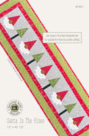 Santa In The Pines Table Runner Pattern