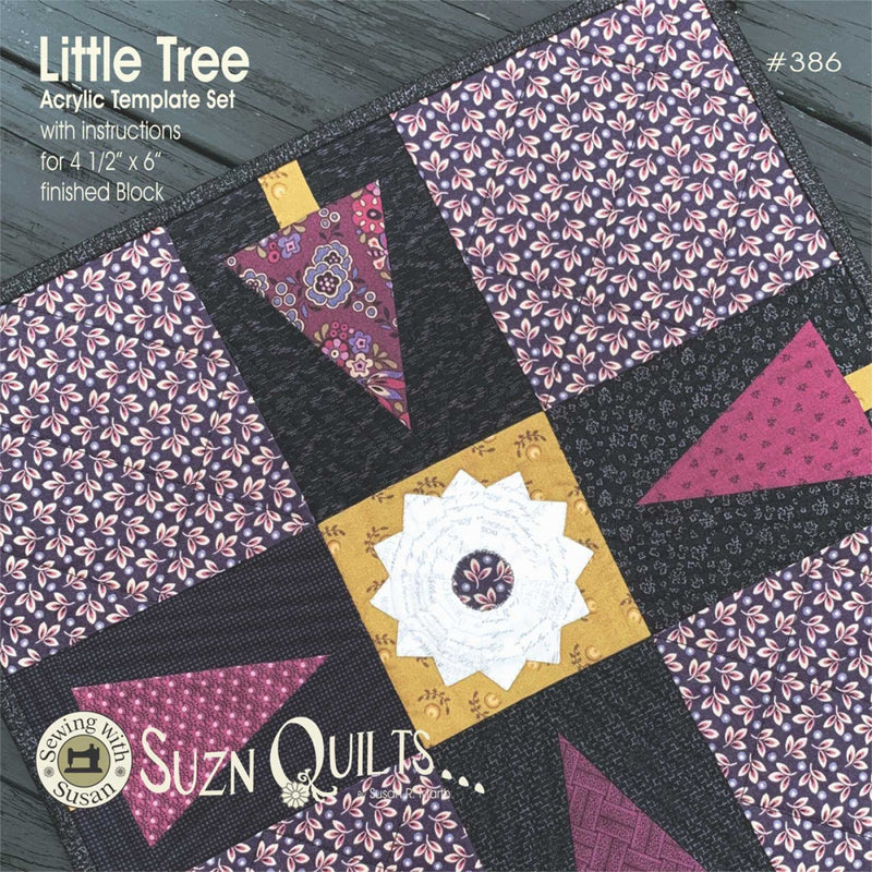 Tiny Tree Template by Suzn Quilts