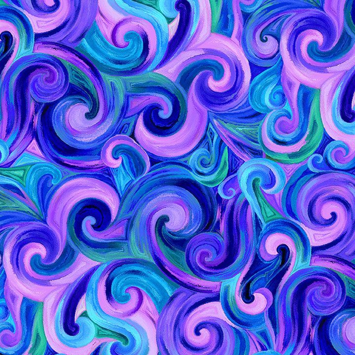Timeless Treasures Bellagio Swirl Purple Fabric Timeless Treasures Bellagio Swirl Purple Fabric
