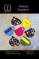 Teacup Coaster Pattern From Staci W Quilts