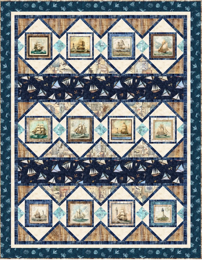 Sail Away Quilt Kit