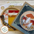 Corinne Lapierre Toadstools Hoop Kit