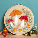 Corinne Lapierre Toadstools Hoop Kit