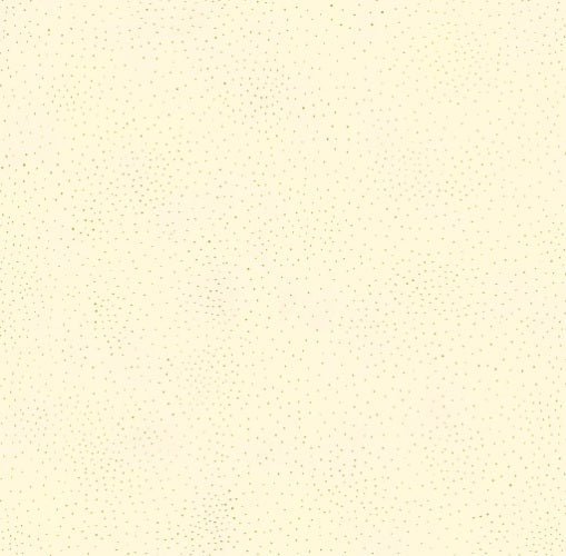 Laurel Burch Basic Dot Light Cream Gold Metallic Fabric