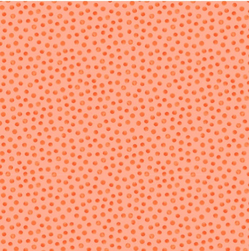 Clothworks Under The Sea Tonal Dot Light Coral Fabric