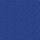 Clothworks Under The Sea Irregular Dot Navy Fabric