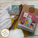 Corinne Lapierre Mrs. Cat Loves Knitting Felt Craft Mini Kit