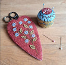 Corinne Lapierre Scissors Pouch and Mini Pincushion Felt Craft Mini Kit