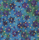 Windham Fabrics Sparkly Christmas Flurries Aurora Batik Fabric