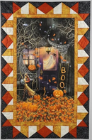 Timeless Treasures Haunted House Panel