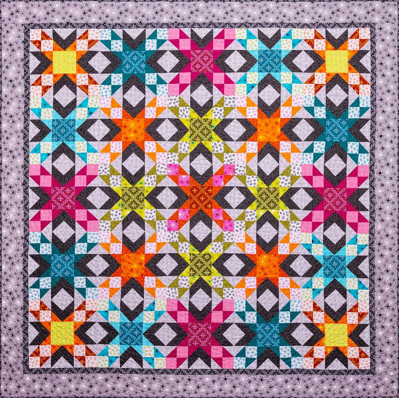 ChristaQuilts Sparkling Stars Pattern