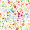 Clothworks Spring Cheer Garden Multi Fabric