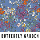 Splash Fabric Laminated Cotton Butterfly Garden Fabric