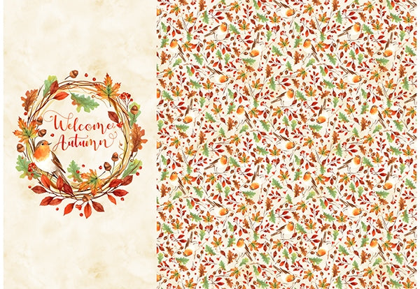Hoffman Fabrics Celebrate The Seasons September Panel ONLINE PURCHASE ONLY
