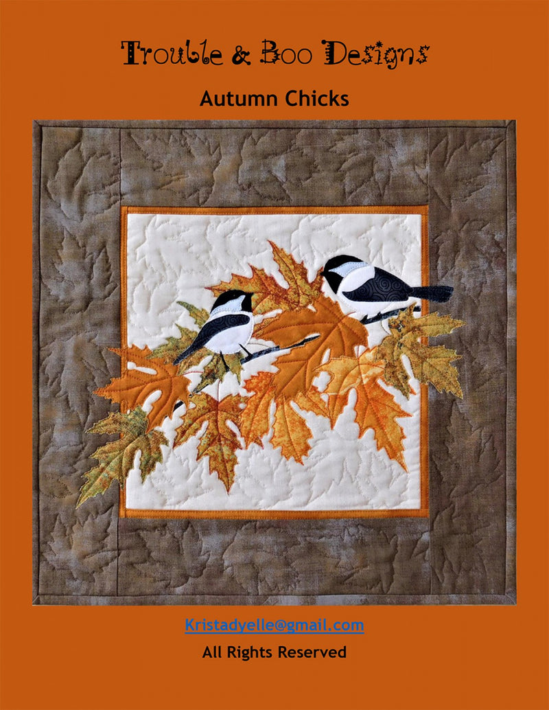 Autumn Chicks Pattern