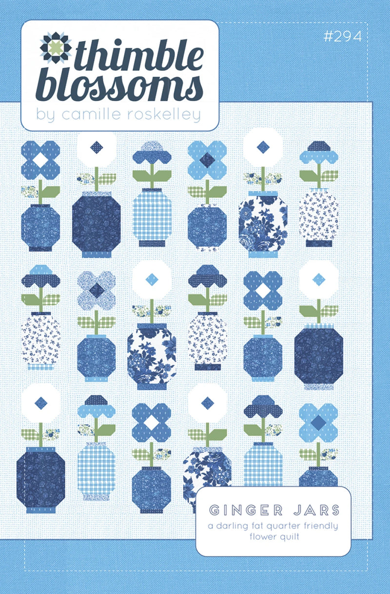 Thimble Blossoms Ginger Jars Quilt Pattern