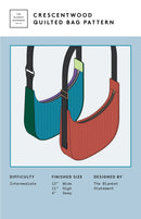 Crescentwood Quilted Bag Pattern From The Blanket Statement
