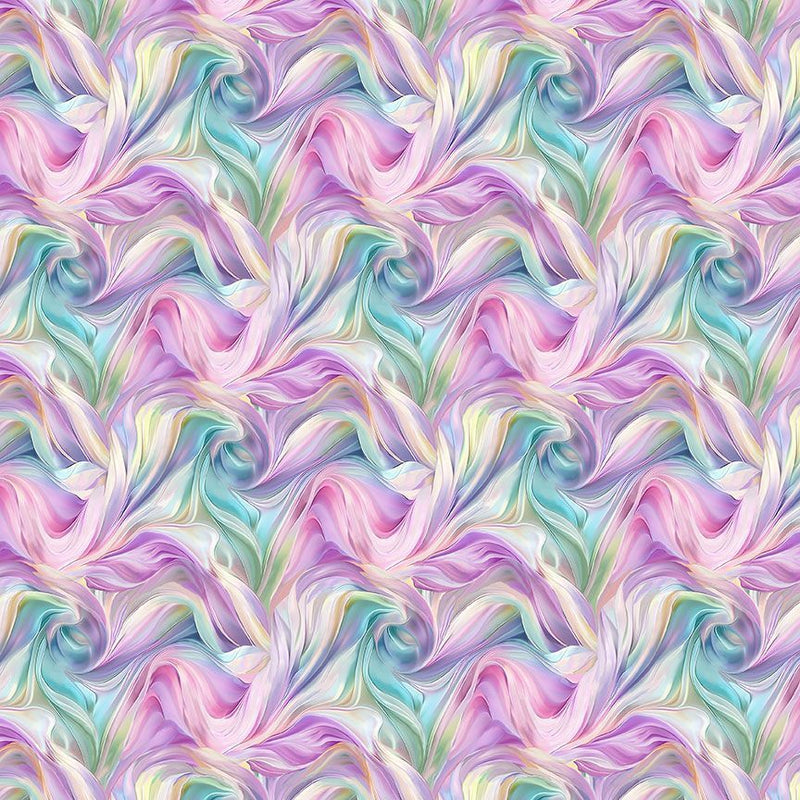 Timeless Treasures Dragonfly Mist Satin Texture Soft Fabric